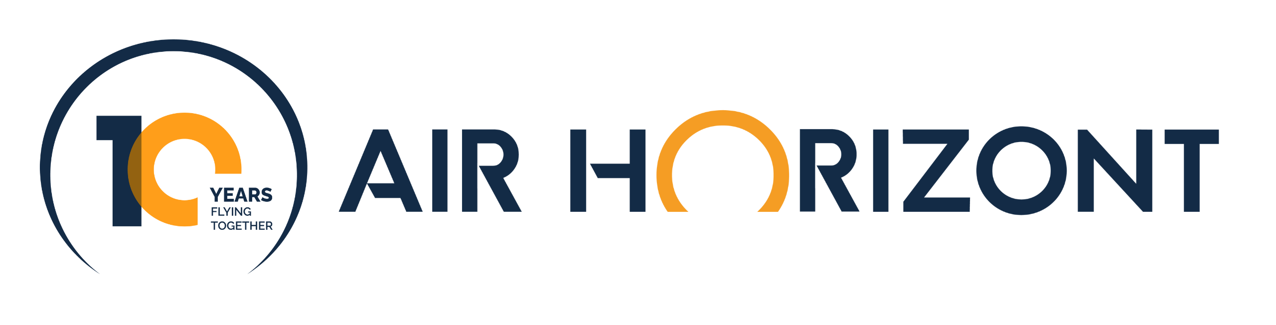 Logotipo Air Horizont - Décimo Aniversario